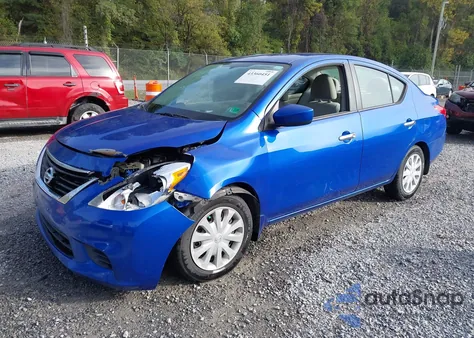 2012 Nissan Versa 1.6 Sv from USA, damaged, VIN 3N1CN7AP9CL918570
